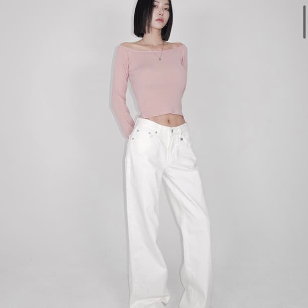 (새상품)화이트 바지