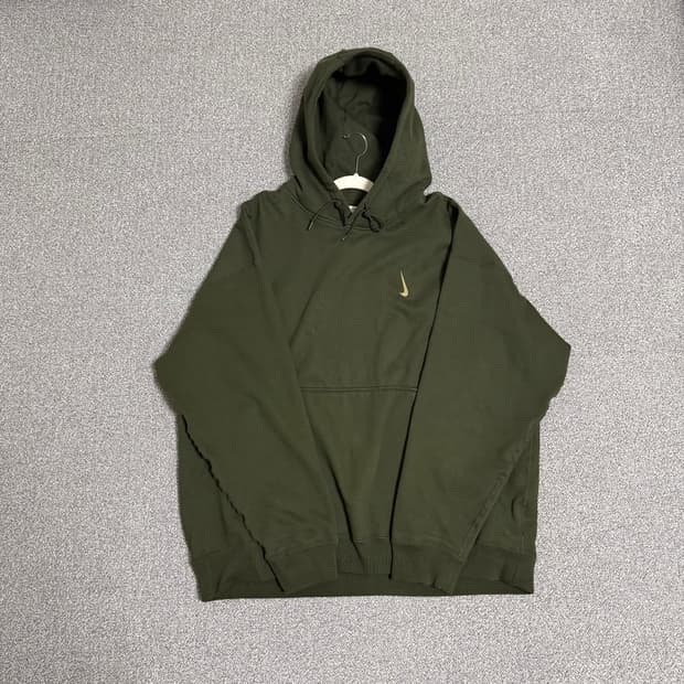 나이키 x 빌리 아일리시 NRG 후드티 카키 2XL