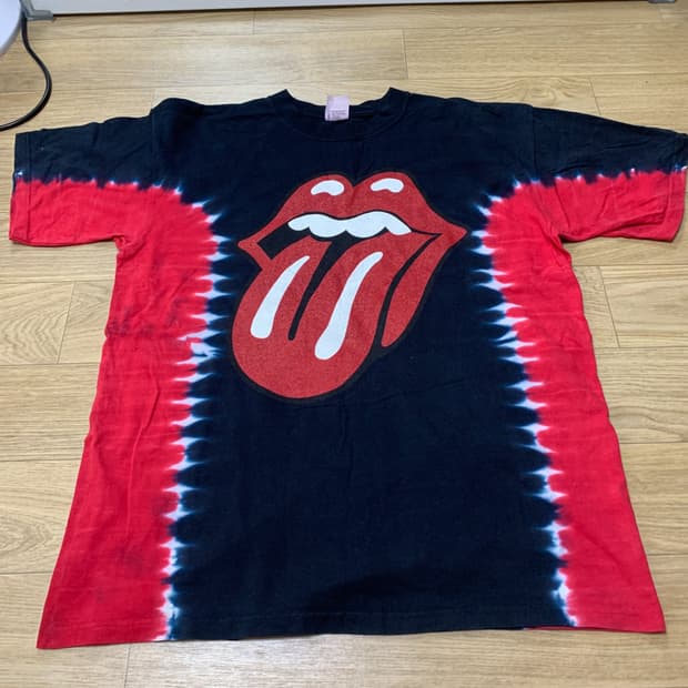 L)03s 추정 롤링스톤즈 Rolling Stones 타이다이 밴드티
