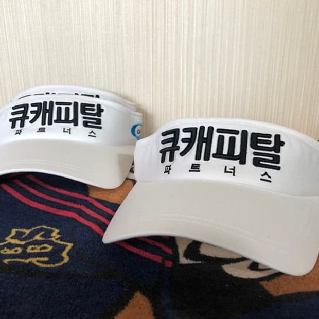 핑골프 큐캐피탈파트너스 골프단 골프모자/선캡