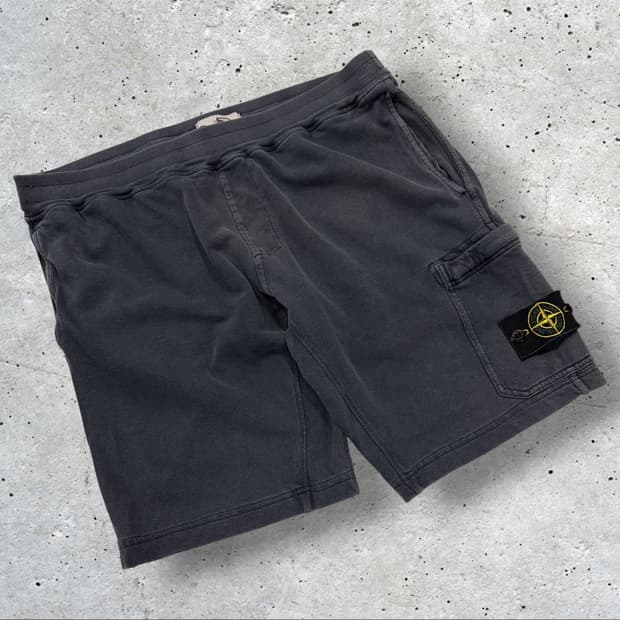 [XL] 16ss 스톤아일랜드 코튼 스웻 반바지 팬츠 D647