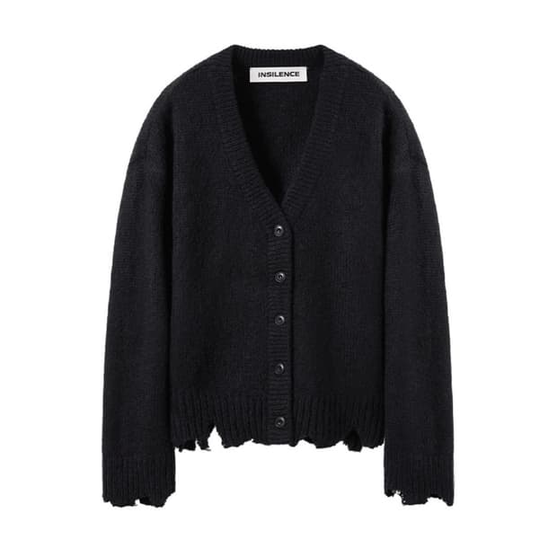 인사일런스우먼 데미지 가디건
