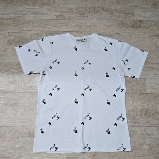 오프화이트 로고 반팔 18-19년도 제품