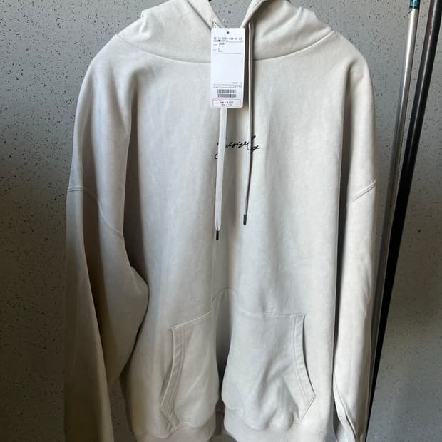 빔즈 하트 스웨이드 후드티 (새상품)