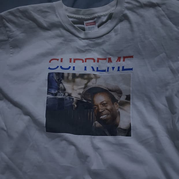 슈프림 롤스로이스 16ss 화이트 반팔