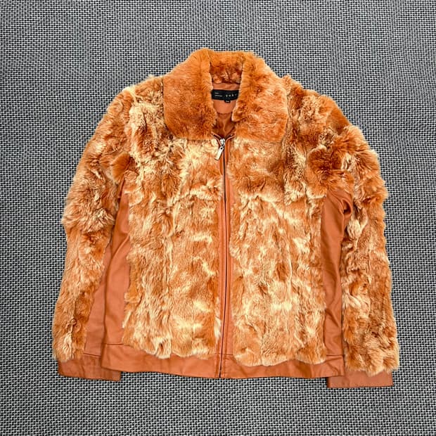 리얼퍼 레더자켓