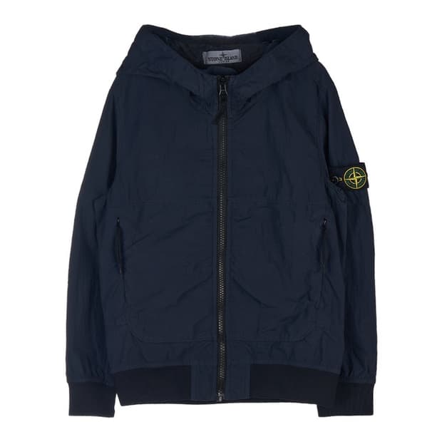 스톤아일랜드 키즈 후드 자켓 바람막이 네이비