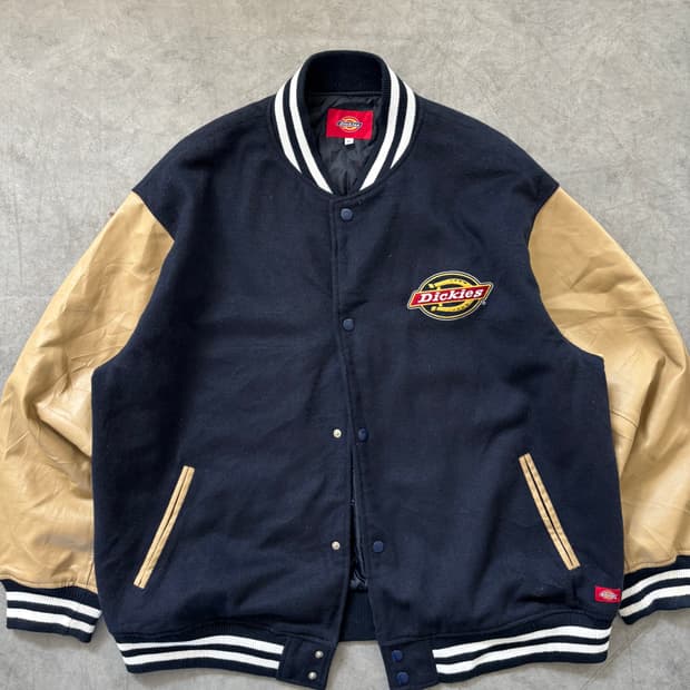 Dickies 디키즈 레터맨 바시티 자켓