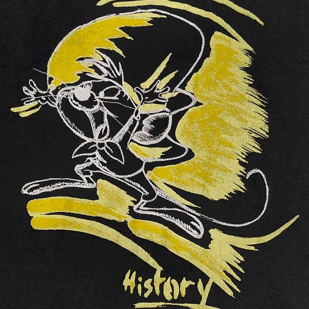 (L) Iceberg History x 워너브라더스 루니툰 자수 티셔츠