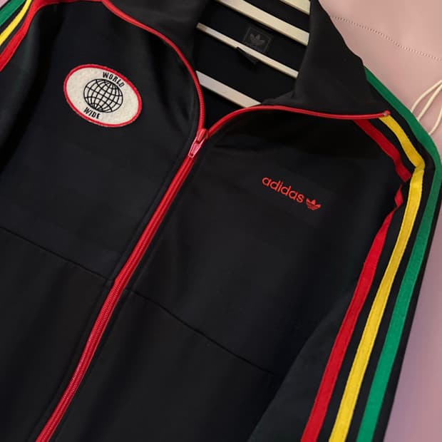 아디다스 베켄바우어 져지 아디다스 블랙 무지개 삼선 아디다스구형 월드져지
