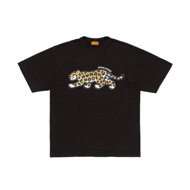 XXL 휴먼메이드 애니멀 그래픽 티셔츠 블랙 압구정 한정