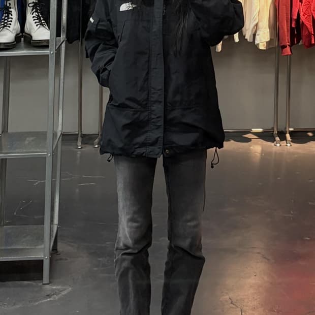 노스페이스 하이벤트 사이드로고 바람막이자켓 A3686