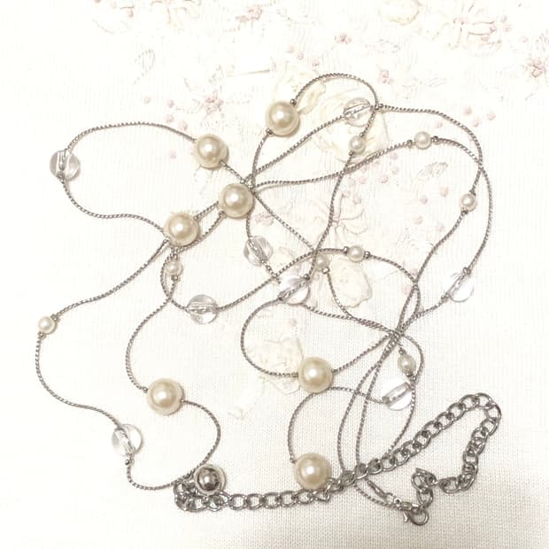 빈티지 체인벨트 롱목걸이 페어리 오리엔탈 아카이브 모리걸 히피 긱시크