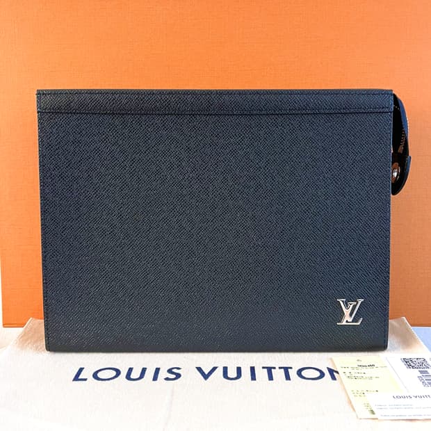 [미사용/정품] 루이비통 타이가 포쉐트 보야주 클러치백 가방