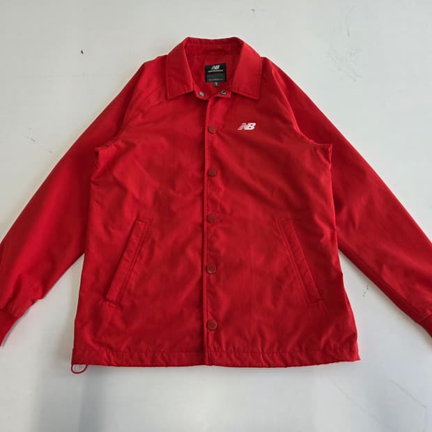 뉴발란스 코치 자켓 레드 S