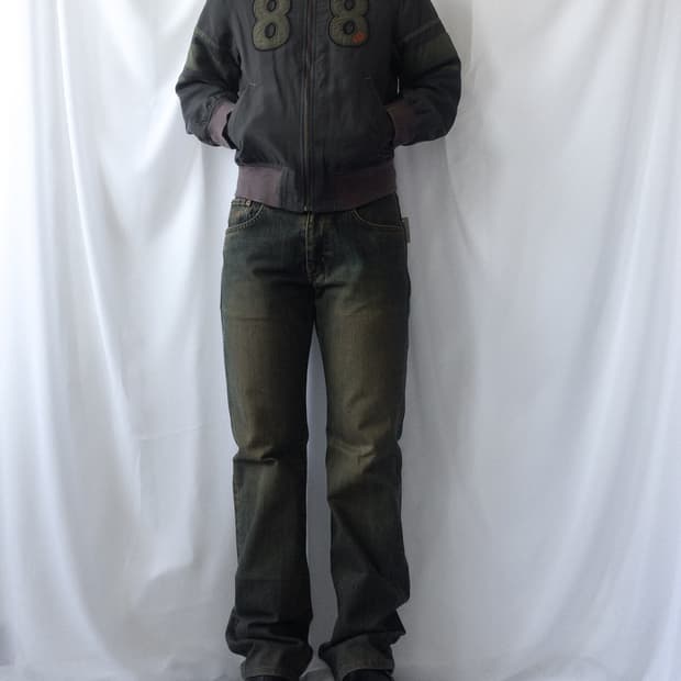 Slim fit ma 1 jacket