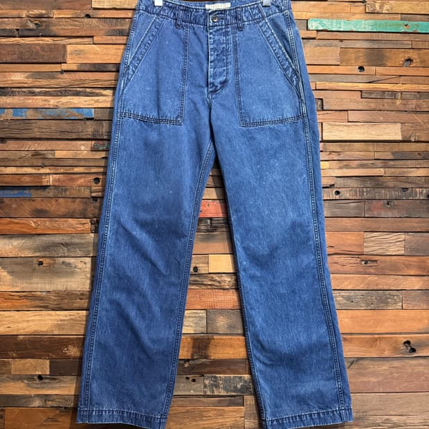 Three Blind Mice Indigo Fatigue Pants