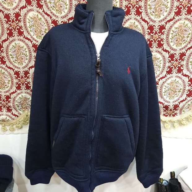 폴로 랄프로렌 폴리 집업 자켓 후리스안감

