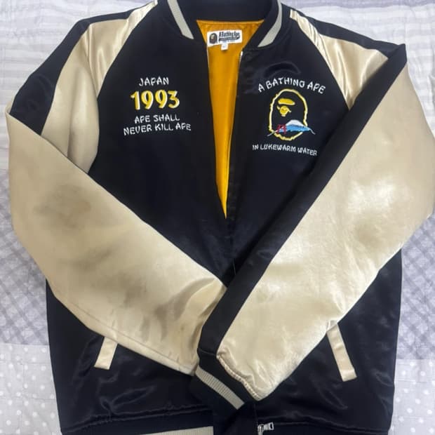 베이프 스카잔 수베니어 자켓 L사이즈