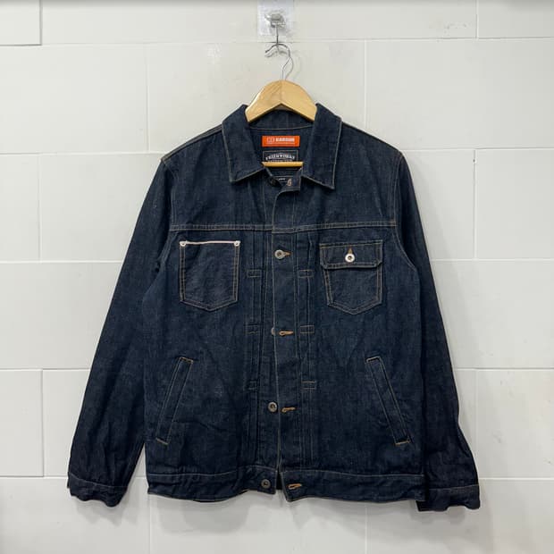 프리즘웍스 데님 트러커 자켓
