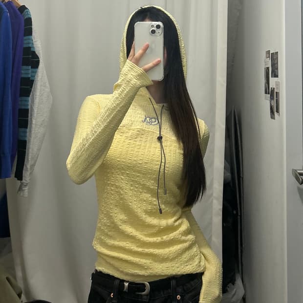 스컬프터 후드 롱슬리브 긴팔