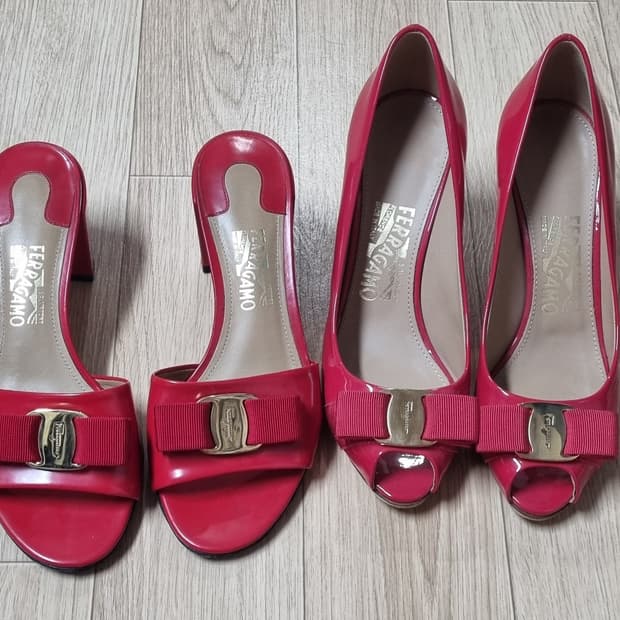 페레가모 샌들 .뮬6D 일괄 판매 