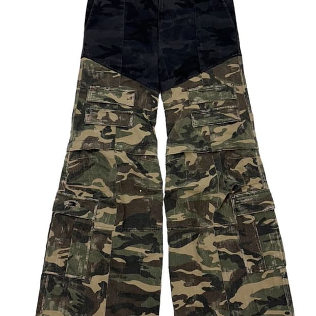 Qap 플레어카고 팬츠