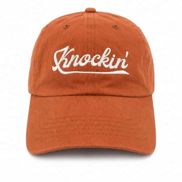 오가프 KNOCKIN 볼캡 오렌지