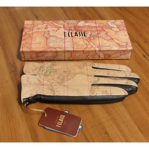 프리마 클라쎄 명품 가죽 장갑 스마트터치 미사용품