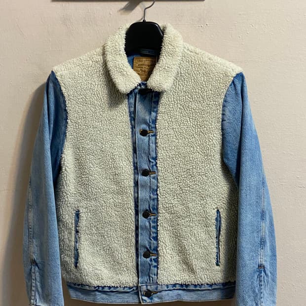 리바이스 프리미엄 셰르파 데님 자켓