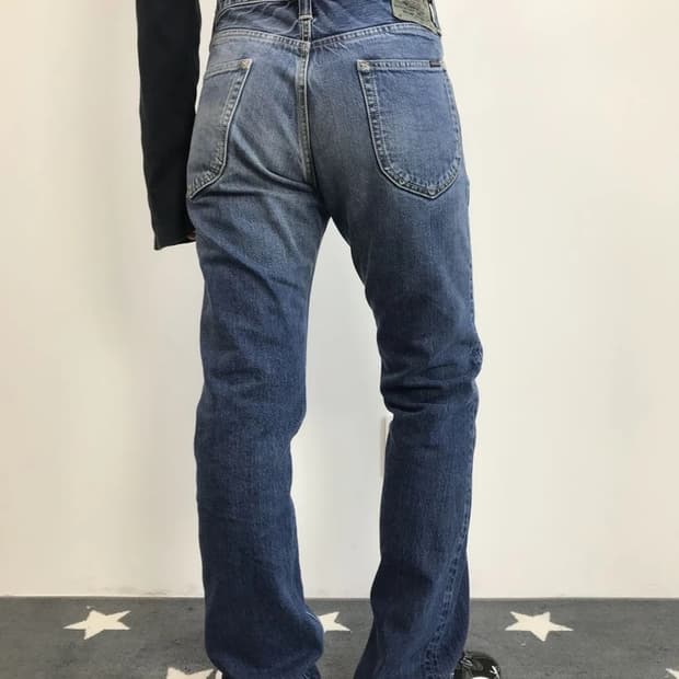 Blue Blue Japan Faded Denim Jeans