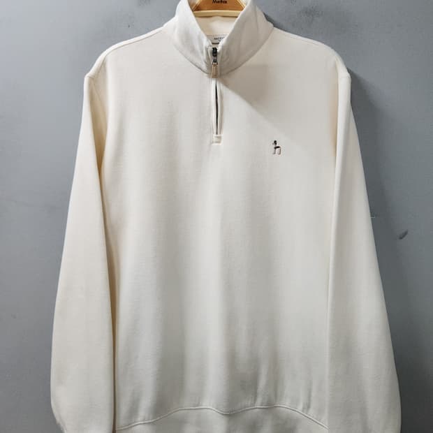 헤지스 하프집업 맨투맨