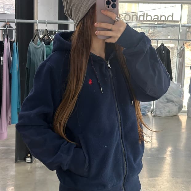 폴로랄프로렌 플리스 후드집업자켓