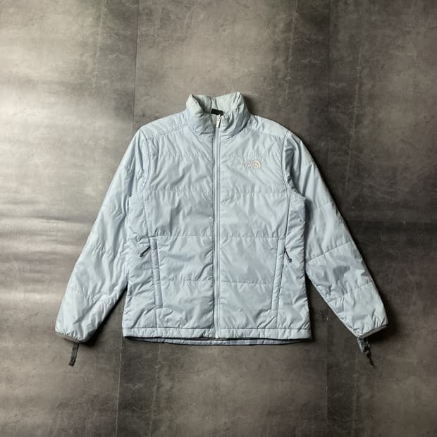 THE NORTH FACE 노스페이스 빈티지 블루 패딩 A00482
