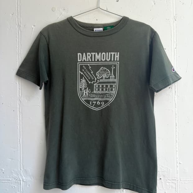 CHAMPION x DARTMOUTH t-shirt (madeinUSA)
