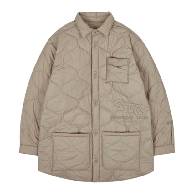 Safarispot 사파리스팟 퀄팅 자켓 베이지