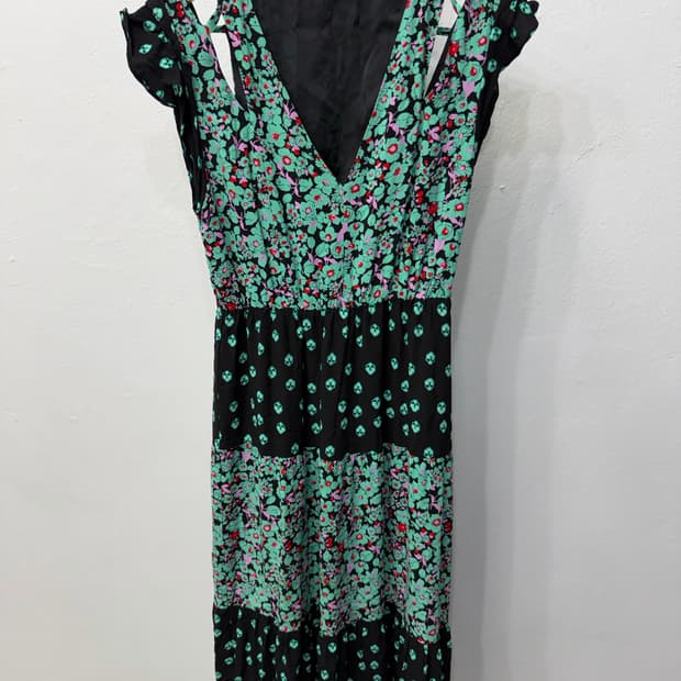 정품) 마쥬 플라워/도트 패턴 롱 원피스 2