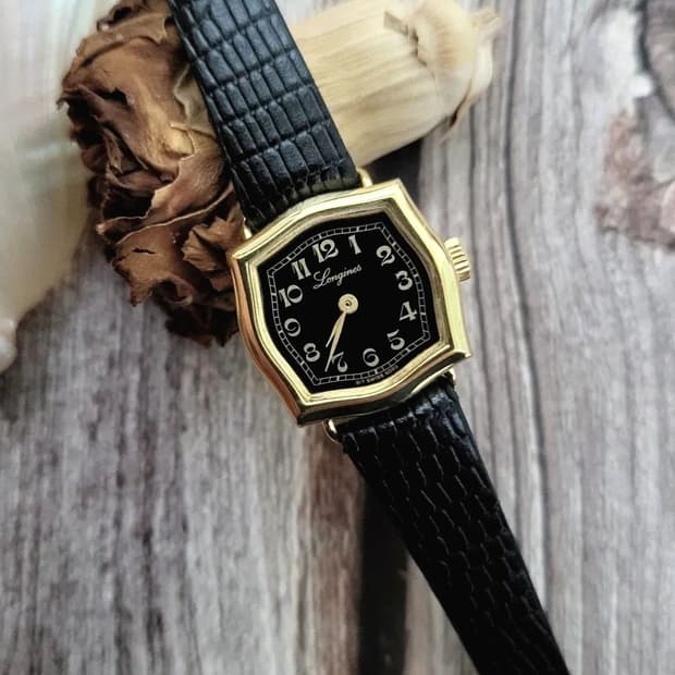 정품 론진 심파티 817.5093 로저드뷔 디자인 수동시계