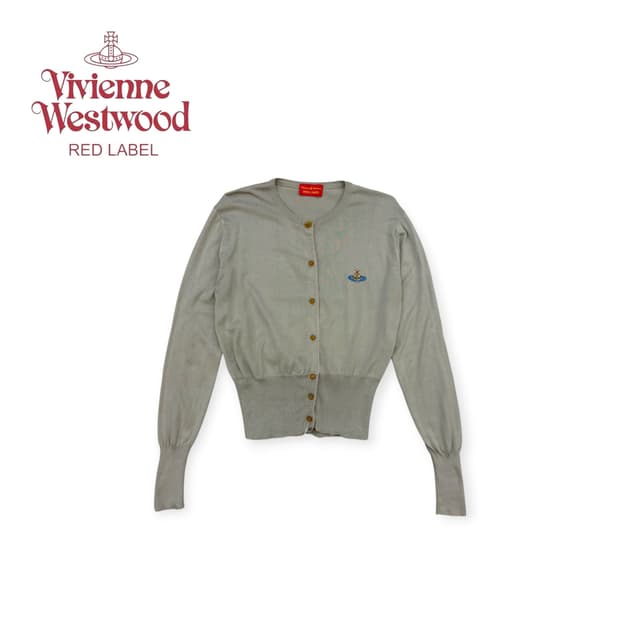 비비안웨스트우드 레드라벨 가디건