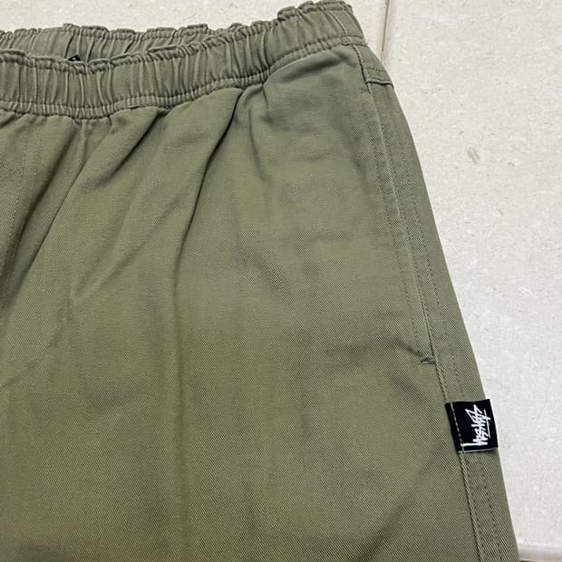 스투시 비치 팬츠 베이지 M