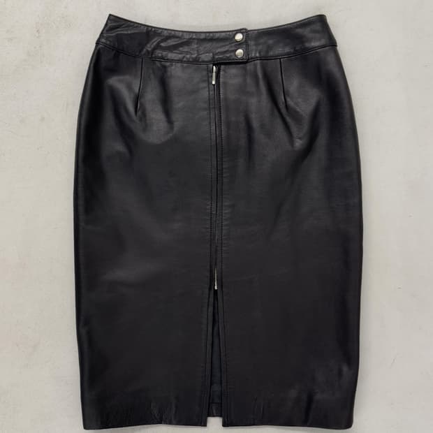 레더 스커트