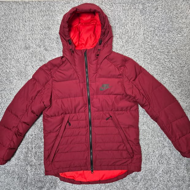 나이키 남성 투웨이지퍼 덕다운 패딩 자켓 L(100)