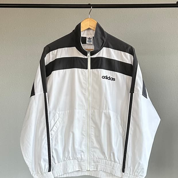 [L]아디다스 90s JPN 올드스쿨 오레오 바람막이