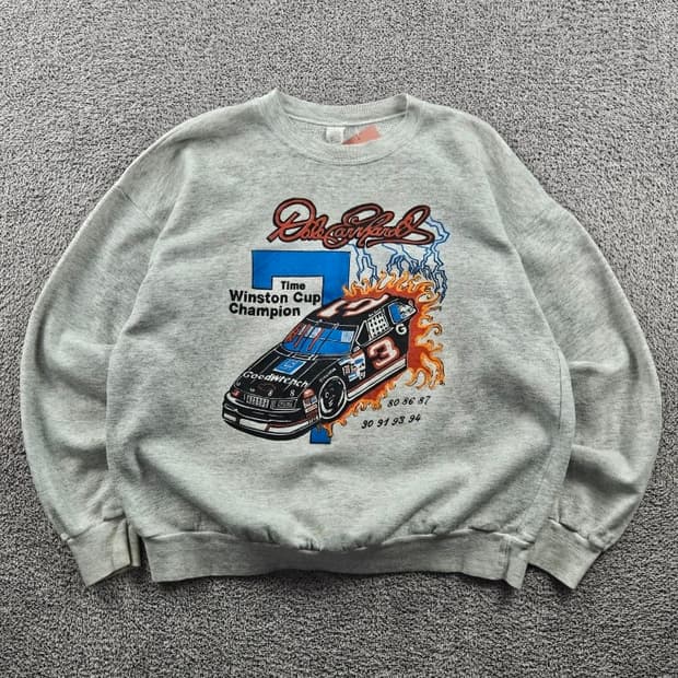 1994 USA 나스카 데일언하트 윈스턴컵레이싱 맨투맨(XL)/10958