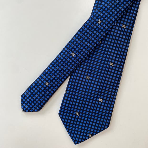 새상품급 버버리 모노그램 명품 정품 넥타이 (Burberry)