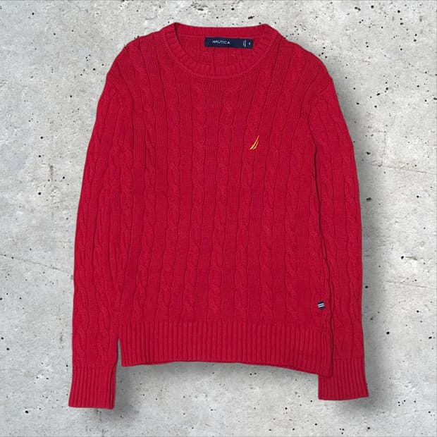 노티카 꽈배기 니트 (90/S)