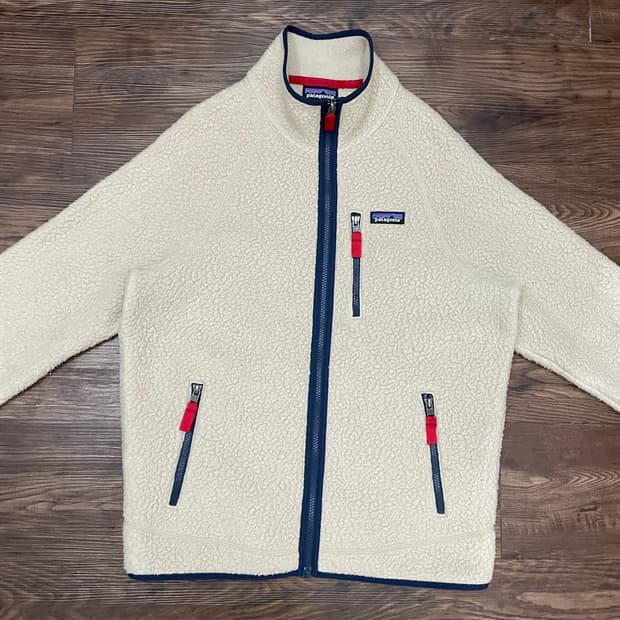 파타고니아 레트로 파일 플리스 자켓 베이지