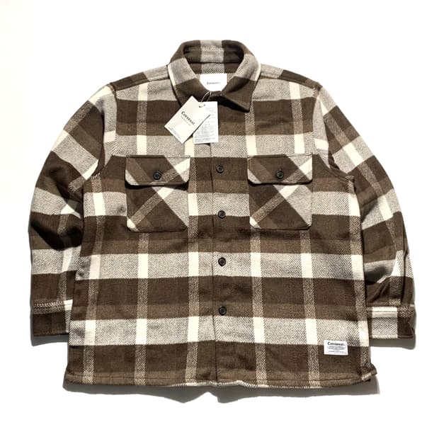 커버낫 플란넬 셔츠 