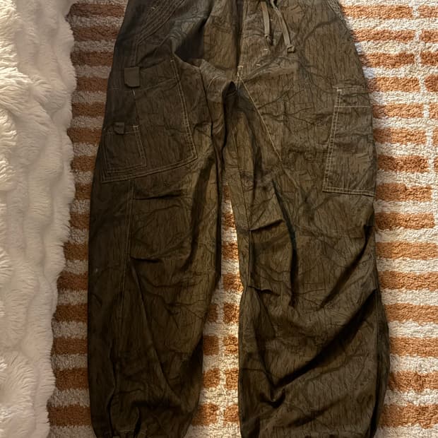 Jaded London 포레스트 카모 파라슈트 팬츠 S사이즈