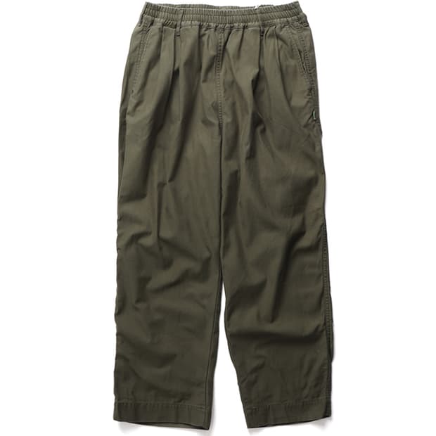 KEBOZ Washed Cotton Twill Pants